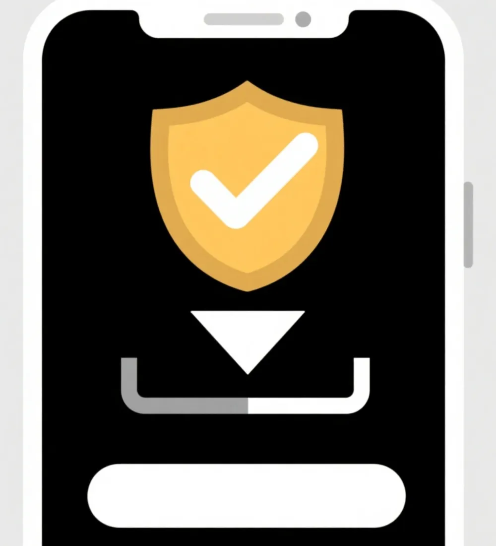 手机安装流程与校验示意图